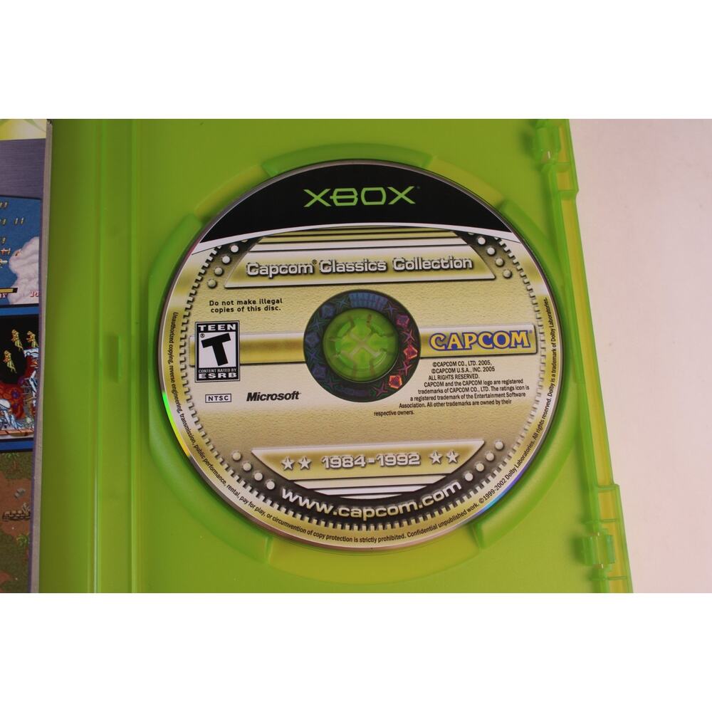 Capcom Classics Collection (Microsoft Xbox, 2005) Complete and Tested - Picture 5 of 9